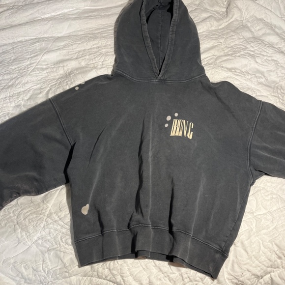 Anine Bing bleached Alec hoodie - Picture 5 of 6